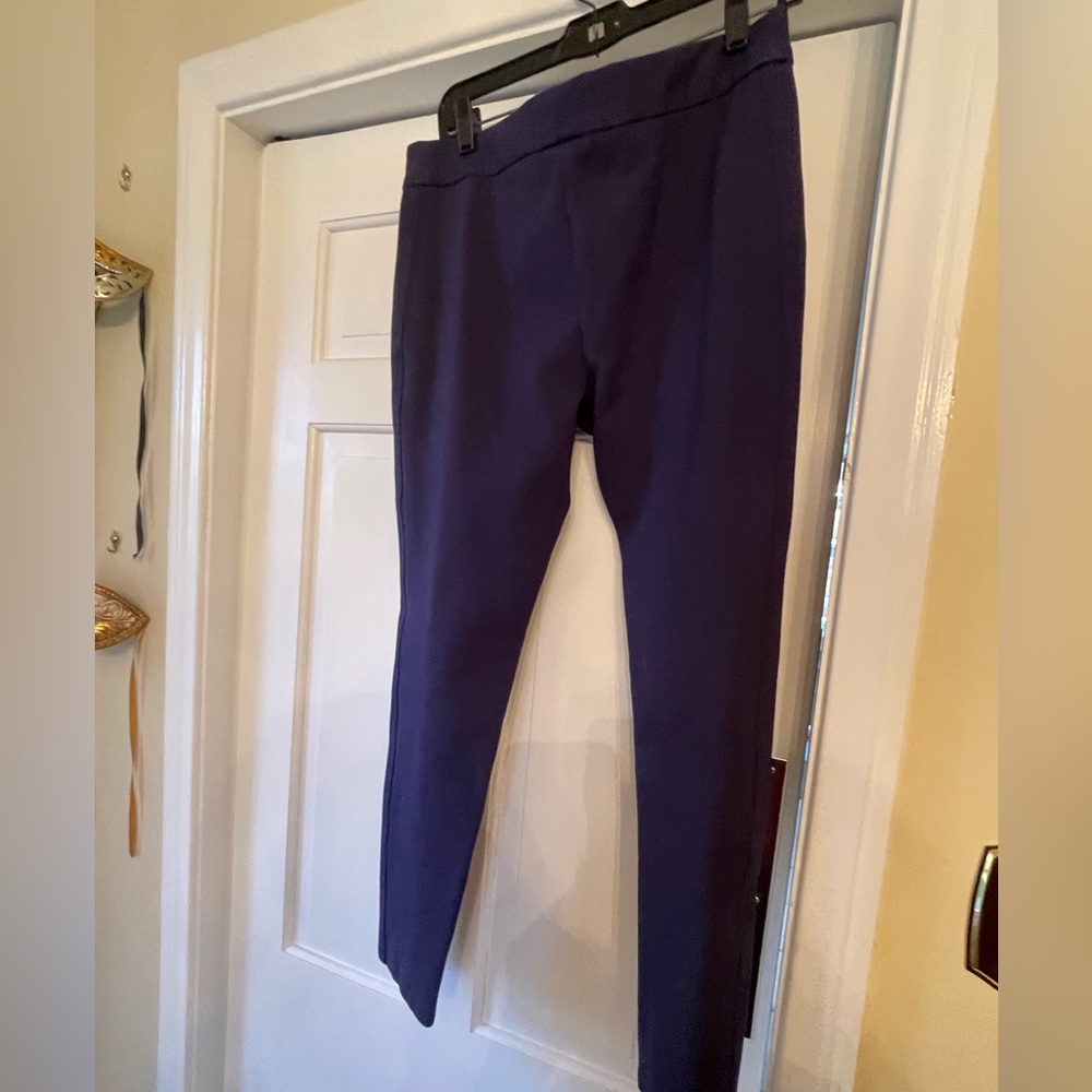 Armani Collezioni blue skinny leg pants - size 12 - Picture 2 of 3